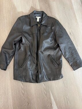 Wilke Rodriguez buttery soft lambskin Classic Black Leather Men's